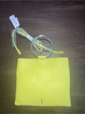 Thacker women’s green leather handbag  new